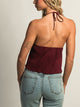 PRINCESS POLLY CHANTRIA TOP - BURGANDY PRINCESS POLLY - Boathouse USA