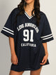 PRINCESS POLLY MICHAIL JERSEY MINI DRESS - NAVY PRINCESS POLLY - Boathouse USA