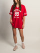 PRINCESS POLLY MICHAIL JERSEY MINI DRESS - RED - CLEARANCE PRINCESS POLLY - Boathouse USA