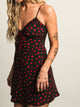 PRINCESS POLLY KARENA MINI FLORAL DRESS - BLACK PRINCESS POLLY - Boathouse USA