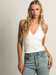 PRINCESS POLLY STAND BY HALTER TOP - WHITE PRINCESS POLLY - Boathouse USA