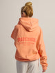 RIP CURL SURF PUFF HERITAGE HOODIE - PAPAYA RIP CURL - Boathouse USA