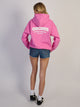 RIP CURL SURF PUFF HERITAGE HOODIE - PINK RIP CURL - Boathouse USA