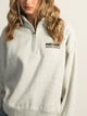 RIP CURL SURF PUFF QUARTER ZIP - GREY RIP CURL - Boathouse USA