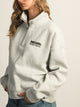 RIP CURL SURF PUFF QUARTER ZIP - GREY RIP CURL - Boathouse USA