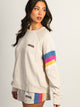 RIP CURL LAS DALIAS RAGLAN CREWNECK RIP CURL - Boathouse USA