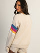 RIP CURL LAS DALIAS RAGLAN CREWNECK RIP CURL - Boathouse USA