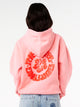 RIP CURL SURF PUFF HERITAGE HOODIE - PINK RIP CURL - Boathouse USA