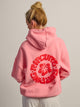RIP CURL SURF PUFF HERITAGE HOODIE - PINK RIP CURL - Boathouse USA