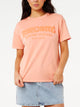 RIP CURL SURF PUFF PARTY PK RELAXED TEE - PAPAYA RIP CURL - Boathouse USA