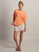 RIP CURL SURF PUFF PARTY PK RELAXED TEE - PAPAYA RIP CURL - Boathouse USA