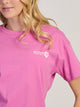 RIP CURL SURF PUFF PARTY PK RELAXED TEE - ROSE RIP CURL - Boathouse USA