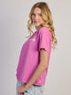 RIP CURL SURF PUFF PARTY PK RELAXED TEE - ROSE RIP CURL - Boathouse USA