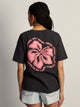 RIP CURL SURF PUFF PARTY PK RELAXED TEE - BLACK RIP CURL - Boathouse USA