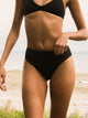 SKINNY DIP ADDI HIGH WAIST BOTTOM - BLACK SKINNY DIP - Boathouse USA