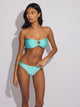 SKINNY DIP CLASSIC HIGH HIP BOTTOM - AQUA SKINNY DIP - Boathouse USA