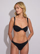 SKINNY DIP CLASSIC HIGH HIP BOTTOM - BLACK SKINNY DIP - Boathouse USA