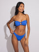 SKINNY DIP CLASSIC HIGH HIP BOTTOM - COBALT SKINNY DIP - Boathouse USA