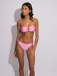 SKINNY DIP CLASSIC HIGH HIP BOTTOM - PINK SHINE SKINNY DIP - Boathouse USA