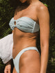 SKINNY DIP CLASSIC HIGH HIP BOTTOM - CRYSTAL BLUE SKINNY DIP - Boathouse USA