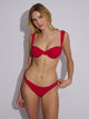 SKINNY DIP CLASSIC HIGH HIP BOTTOM - RED SKINNY DIP - Boathouse USA