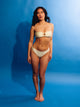 SKINNY DIP CLASSIC HIGH HIP BOTTOM - YELLOW - CLEARANCE SKINNY DIP - Boathouse USA