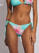 SKINNY DIP TILLY TIE BOTTOM - HIBISCUS SKINNY DIP - Boathouse USA