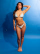 SKINNY DIP TILLY TRI BOTTOM- LIGHT BLUE - CLEARANCE SKINNY DIP - Boathouse USA