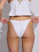 SKINNY DIP TILLY TIE BOTTOM - EYELETTE SKINNY DIP - Boathouse USA