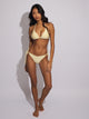 SKINNY DIP TILLY TIE BOTTOM - YELLOW SHINE SKINNY DIP - Boathouse USA