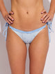 SKINNY DIP TILLY TIE BOTTOM - BABY BLUE RUFFLE SKINNY DIP - Boathouse USA