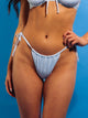 SKINNY DIP JUNIE TIE BOTTOM - GINGHAM BLUE SKINNY DIP - Boathouse USA