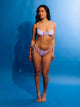 SKINNY DIP JUNIE TIE BOTTOM - HIBISCUS LILAC SKINNY DIP - Boathouse USA