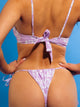 SKINNY DIP JUNIE TIE BOTTOM - HIBISCUS LILAC SKINNY DIP - Boathouse USA