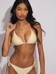 SKINNY DIP TILLY TRI TOP - YELLOW SHINE SKINNY DIP - Boathouse USA