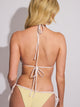 SKINNY DIP TILLY TRI TOP - YELLOW RUFFLE SKINNY DIP - Boathouse USA
