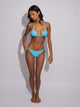 SKINNY DIP TILLY TRI TOP - BLUE TERRY STRIPE SKINNY DIP - Boathouse USA