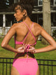 SKINNY DIP ADDI BRALETTE - HOT PINK SKINNY DIP - Boathouse USA
