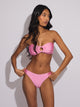 SKINNY DIP ZOE O-RING SHINE TOP - PINK SKINNY DIP - Boathouse USA
