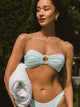 SKINNY DIP ZOE O-RING TOP - CRYSTAL BLUE SKINNY DIP - Boathouse USA