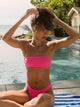 SKINNY DIP BELLA BANDEAU - HOT PINK SKINNY DIP - Boathouse USA