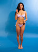 SKINNY DIP JUNIE TOP - HIBISCUS LILAC SKINNY DIP - Boathouse USA