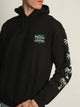 SALTY CREW OFF TRAIL PULLOVER HOODIE - BLACK SALTY CREW - Boathouse USA