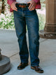 TAINTED BOOT CUT JEAN - DARK WASH TAINTED - Boathouse USA