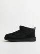 WOMENS UGG CLASSIC ULTRA MINI BOOT - BLACK UGG - Boathouse USA