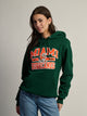 NCAA MIAMI HURRICANES PULLOVER HOODIE - FOREST VARSITY - Boathouse USA