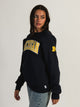 NCAA MICHIGAN SLEEVE EMBROIDERED CREW VARSITY - Boathouse USA