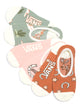 VANS OVERSTIMULATED 3 PACK CANOODLE SOCKS VANS - Boathouse USA