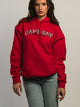 VERBAGE GAME DAY PULLOVER HOODIE - RED VERBAGE - Boathouse USA