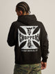WEST COAST CHOPPERS CROSS RELAXED PULL OVER HOODIE WEST COAST CHOPPERS - Boathouse USA